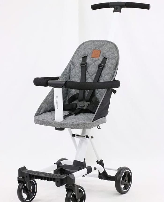 STROLLER - Babyelle Convertible Rider 1688- Dark Grey