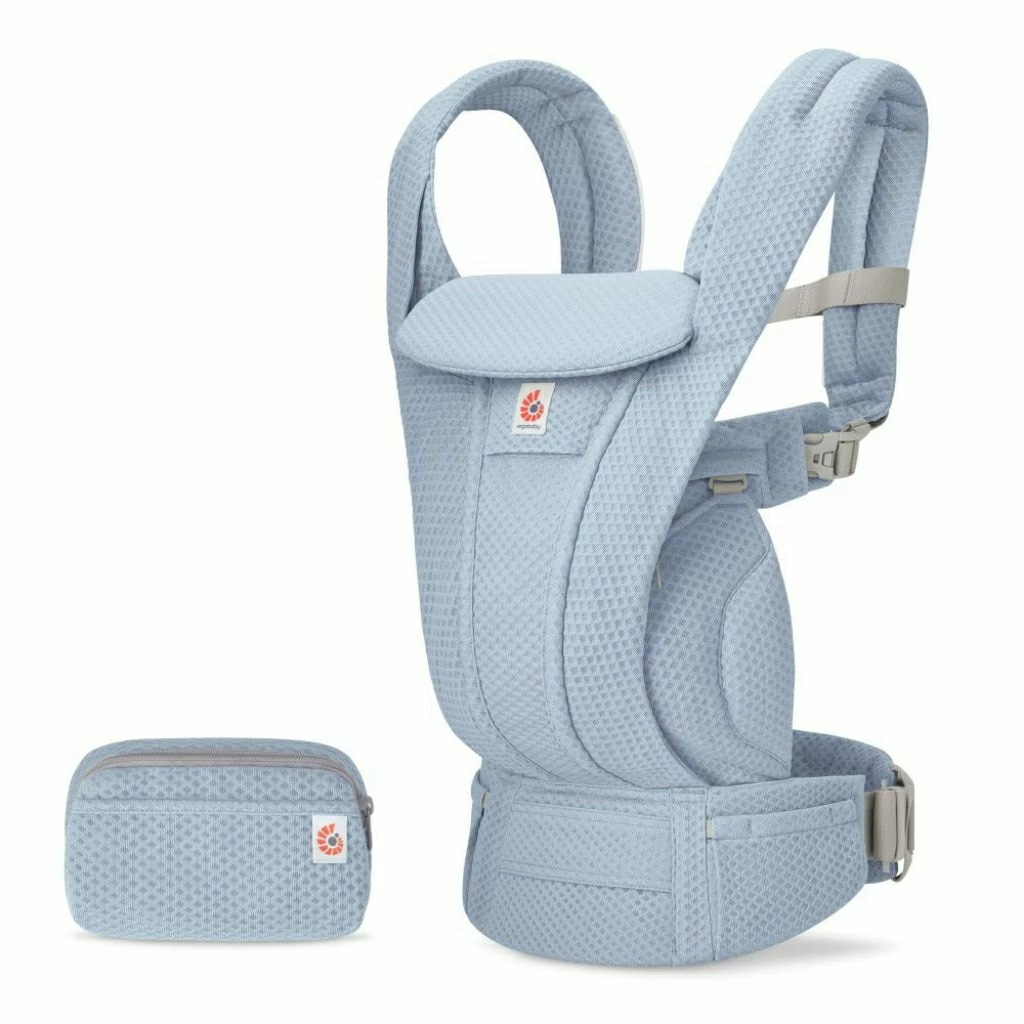 Baby Carrier - Ergobaby Omni Deluxe Mesh baby Carrier - Serene Blue