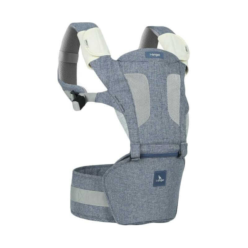 Baby Carrier I Angel Hipseat Carrier magic 7 - Melange Blue
