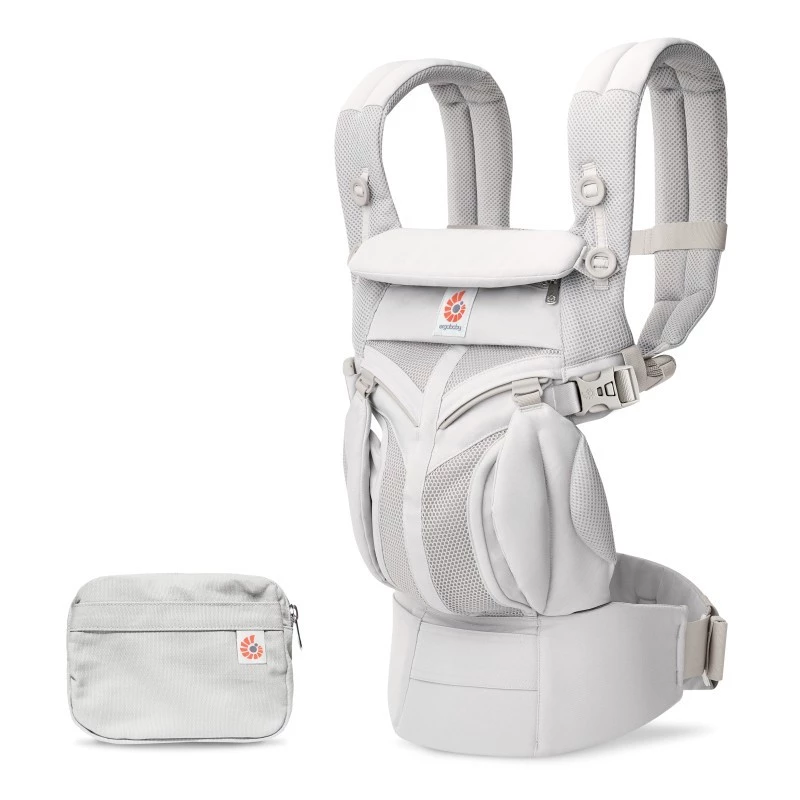 Baby Carrier - Ergobaby Omni Classic Mesh Carrier -Pearl grey