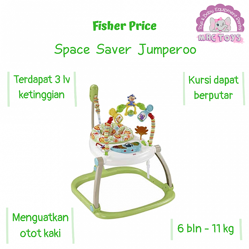 Baby Jumper - Fisher Price Woodland Friends SpaceSaver Jumperoo