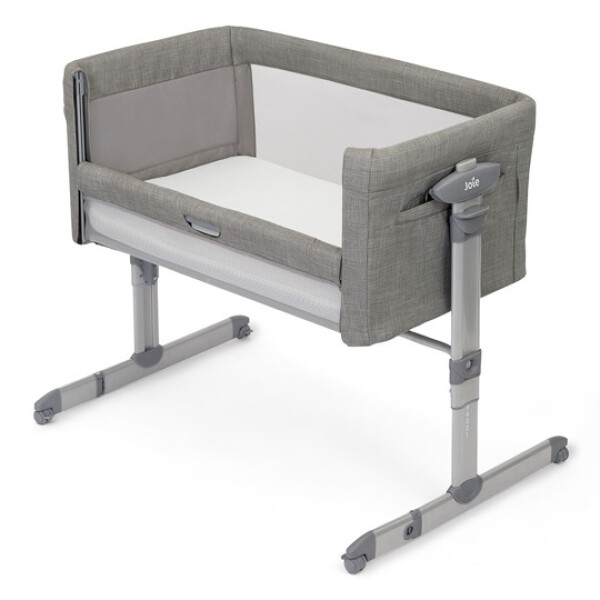 Baby Box & Matresses - JOIE Roomie Glide Bed Side Baby Box Playard - Grey